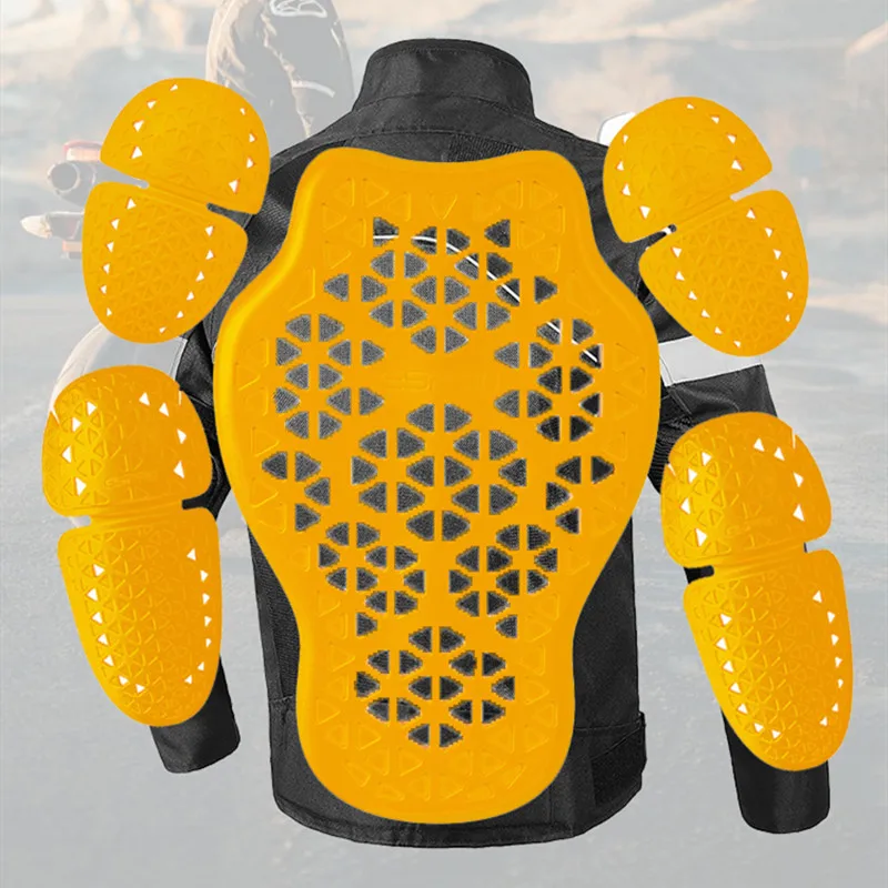 CE Level 2 Certified Motorcycle Back/Elbow/Shoulder Protection Pads Universal Insert Protective Guards For Motorcycle Jacket