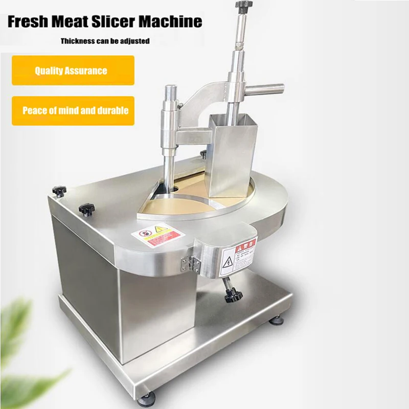 

PBOBP Stainless Steel Electric Meat Vegetable Cutting Grinder Machine Automatic Slicer for Meat Meat Block Cutter Slice