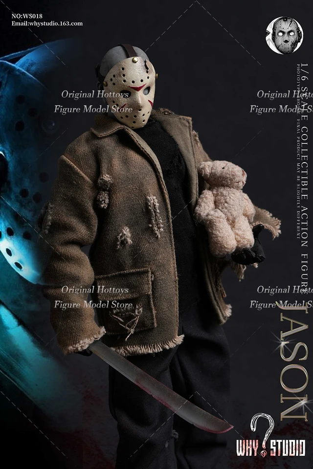 WHY STUDIO WS018/WS019 1/6 Scale Male Soldier Killer Freddy Mask