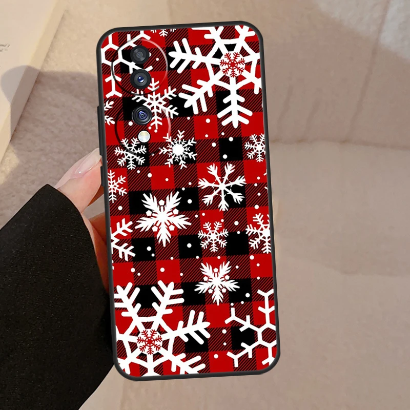 Elegant Snowflake Winter Case - Frosted Design