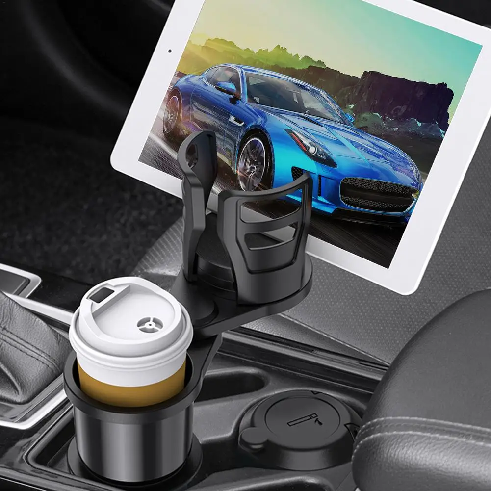 4 In 1 Multifunctional Adjustable Car Cup Holder Expander Adapter Base Tray Car Drink Cup Bottle Holder AUTO Car Stand Organizer