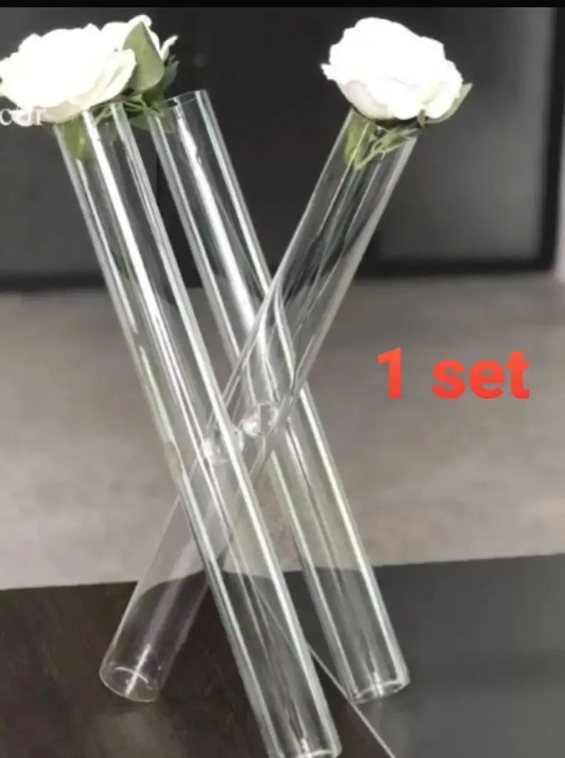 Glass Tripod Vase, Flower Holder, Centerpiece Stand 3