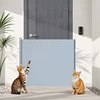 Pet Automatic Retractable Fence Home Aisle Safety Barrier Cat Barrier No Drilling Required pet barrier cat blocker 안전문