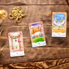 Melody Kuromi Cinnamoroll Cards Tarot Divination Star sign Hello Kitty Sanrio Melody 78 Cards Board Game Deck Oracle Card Party 5