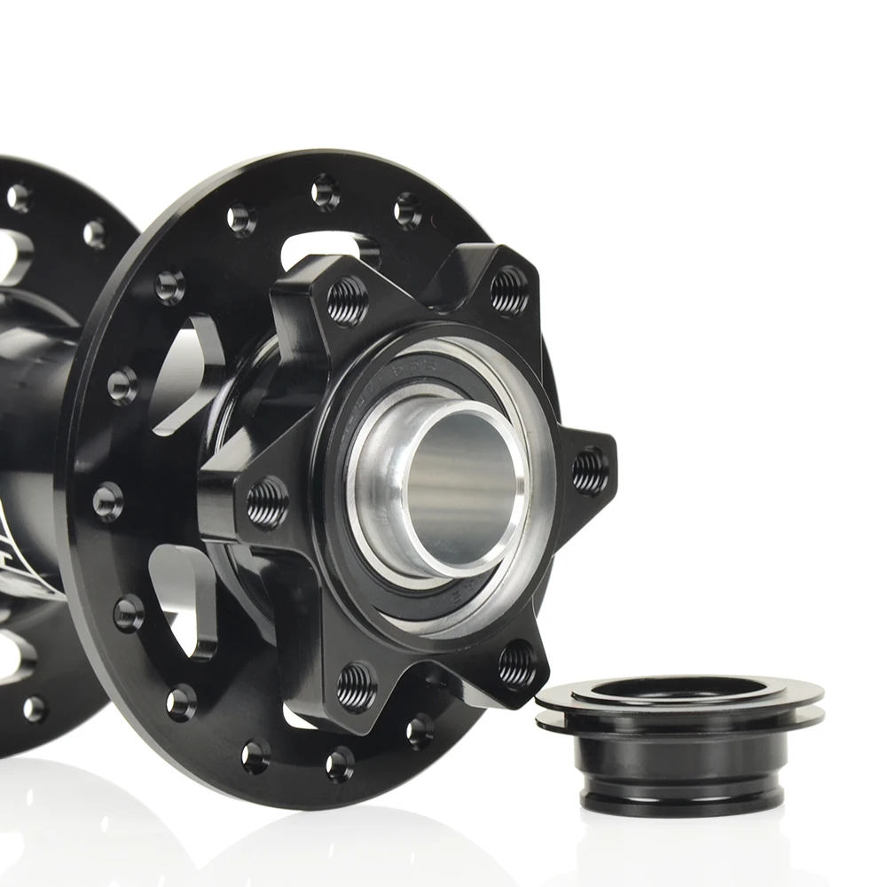 Koozer 350 Vordernaben 28H 32 36 Löcher 5x100 QR 15x110mm Boost 6-Loch Disc 2 abgedichtete Lager AL7075 E-Bike Teile MTB Fahrradnaben – Detail 14