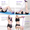 6-Tube Resistance Band Multi Function Tension Rope Fitness Bands 6-Tube Elastic Yoga Pedal Puller For Sports Exercises At Gym 2