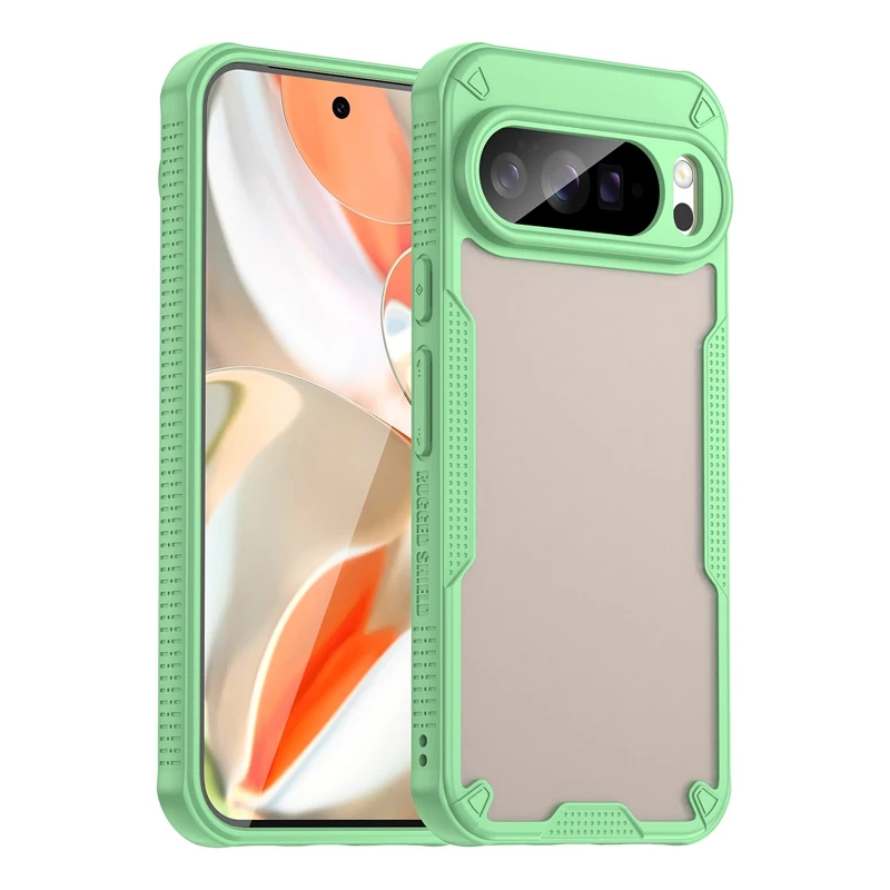 ELVEV Armor Series Scratch-Proof Translucent Matte Phone Case with Hard PC and Soft TPU