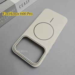 Magnetic Solid Color Minimalist Scratch - Resistant Shockproof Case (White)