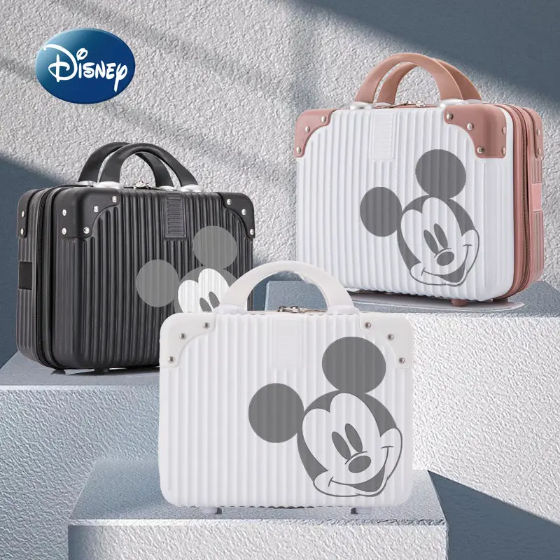 Disney Mickey New Cosmetic Case Multifunctional Cosmetic Bag Luxury Brand Original Portable Mini Carrying Case Large Capacity ddhifi c2023 hifi carrying case for audiophiles all in one multifunctional backpack for dap dac bluetooth amp and iems