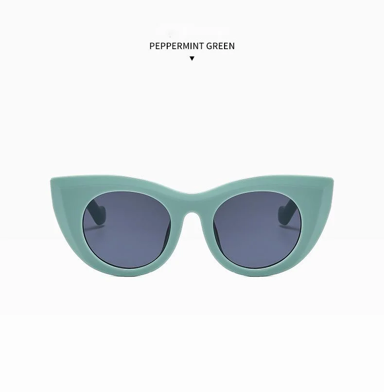 Cat Eye Sunglasses For Women Retro Fashion Glasses Sun Protection_voghion.com