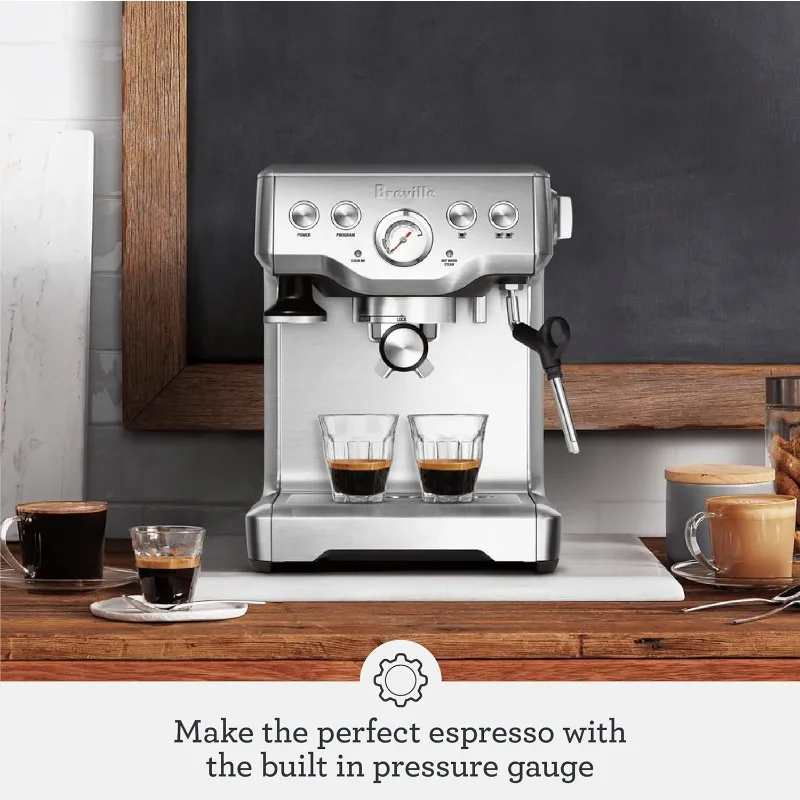 Breville BES840XL Espresso Machine, 100, Stainless Steel 3