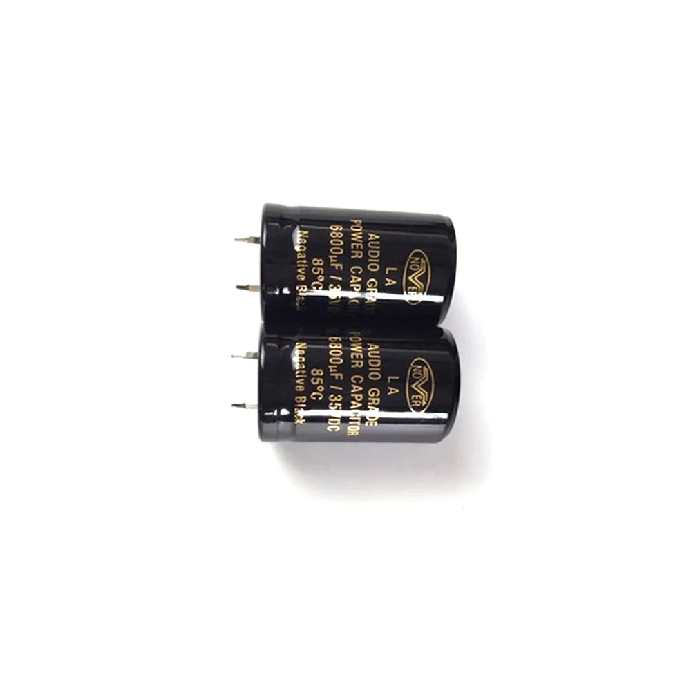 2pcs 6800uF 35V Nover 85 Degrees Electrolytic Capacitor For Audio Hi-Fi Filter 4