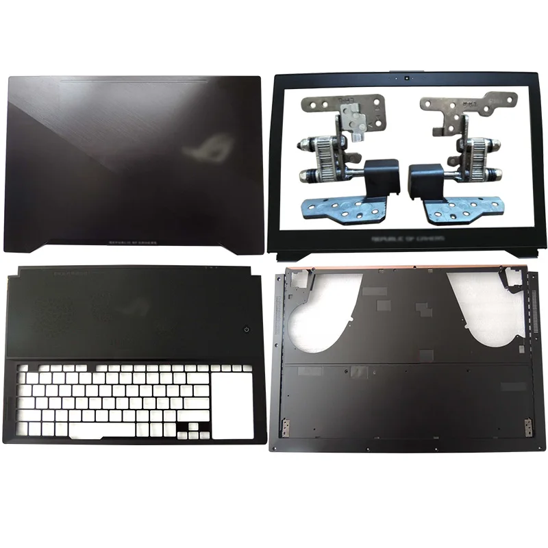 

NEW For Asus GX501 GX501V GX501VI GX501VS Laptop LCD Back Cover/Front Bezel/Hinges/Palmrest/Bottom Case 13N1-4NA0401
