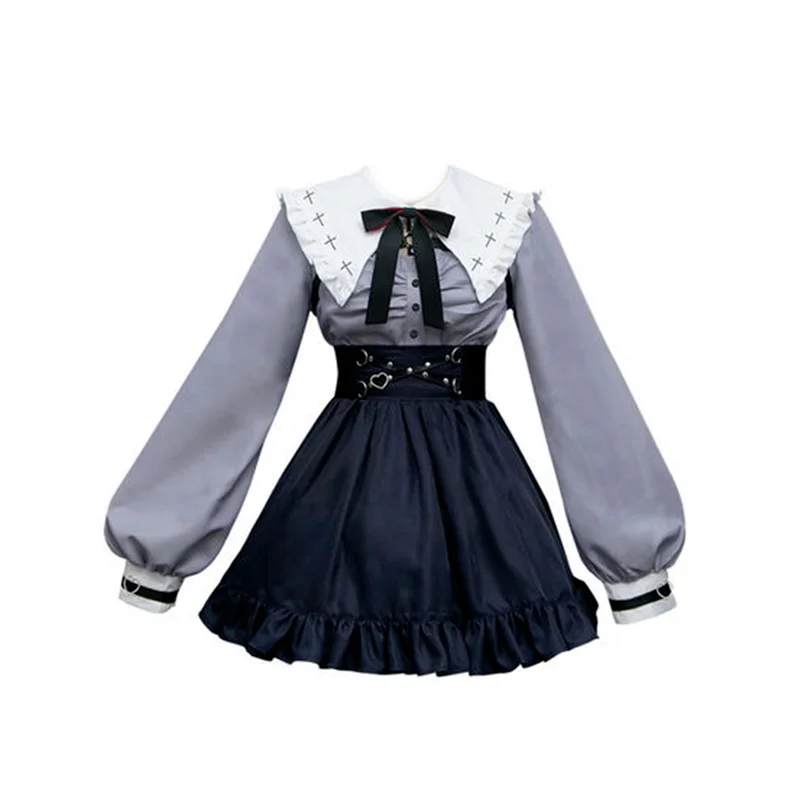 

Virtual Idol NIJISANJI Kuzuha Cosplay Costume Halloween Carnival Cosplay Party Props Accessories Fans Gift