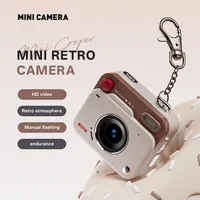 2025 New Thumb Pocket CCD Digital Camera HD Retro Mini Camera Portable Keychain Camera Outdoor Travel Photo Recorder Gift Y6000