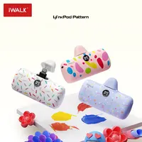 IWALK 4800mAh 20W Fast Charging Capsule Power Bank Phone Backup Fast Charging Mini Portable Pocket Suitable for iPhone Lightning 1
