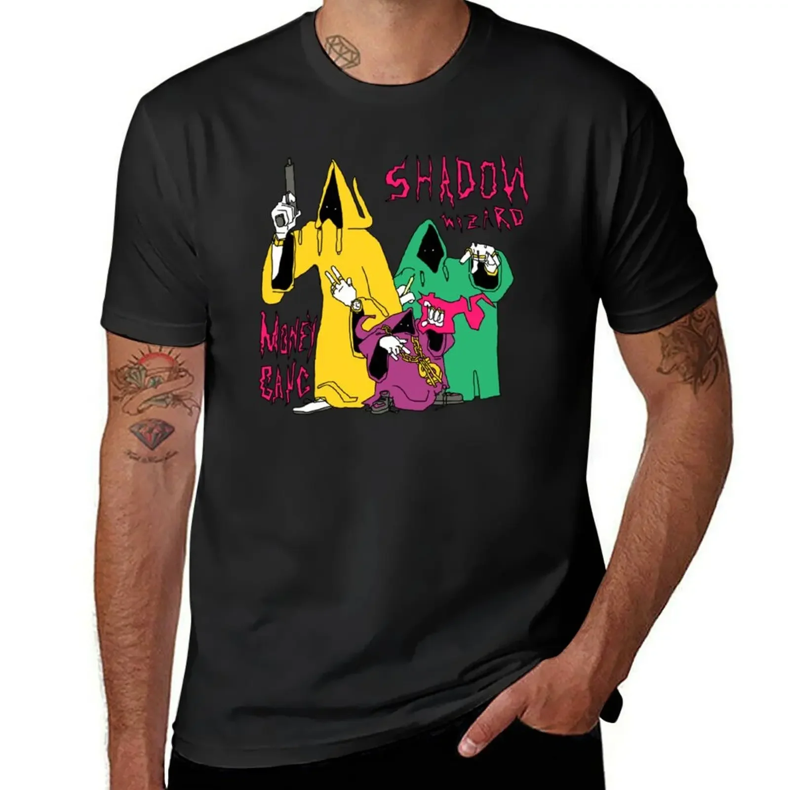 Shadow Wizard Money Gang - Wizard T-Shirt Cute Tops Blanks Animal Prinfor Boys Men Clothing