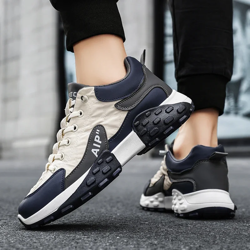 2025 Mens Casual Shoes Fashion Breathable Walking Shoes Men's