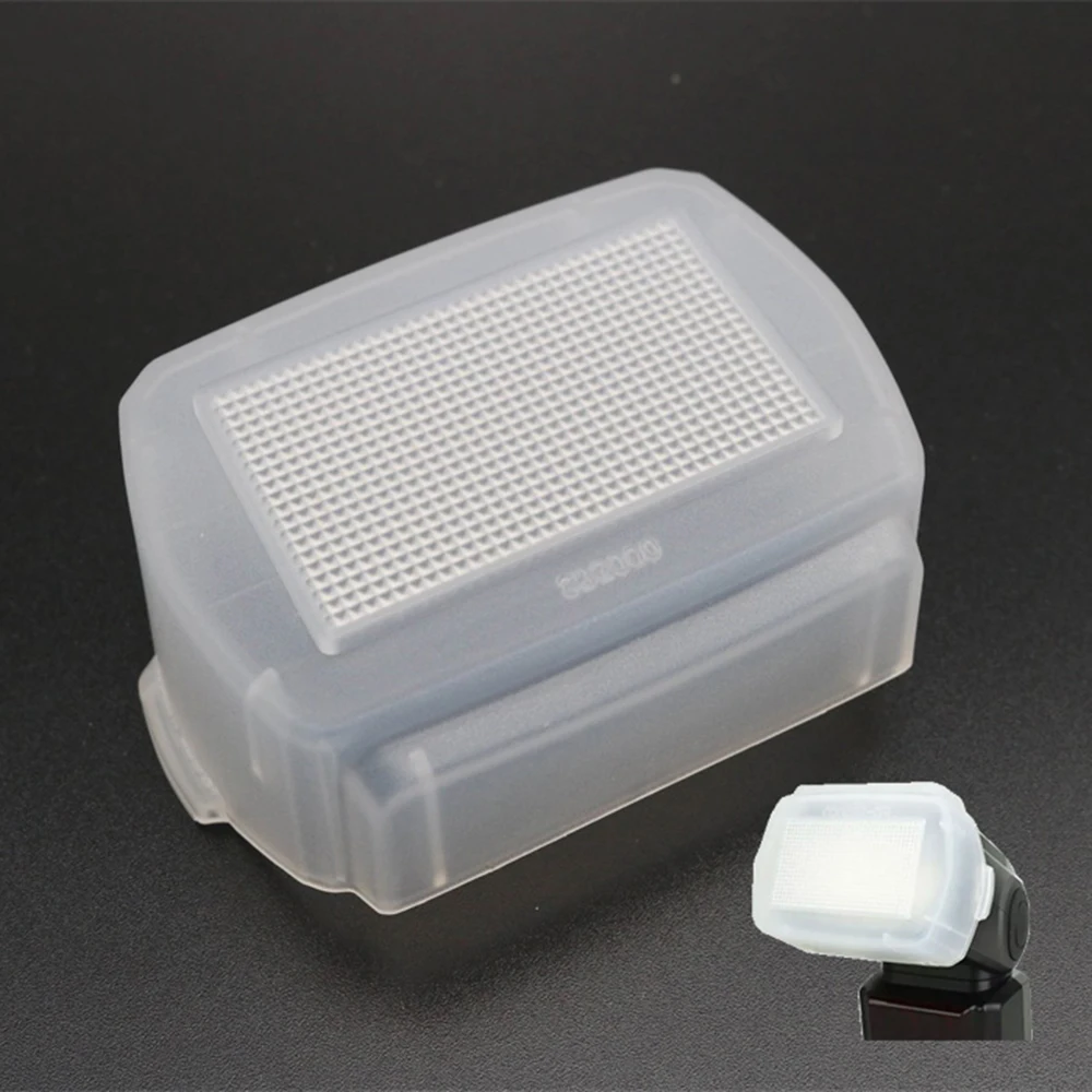 For Nikon Speedlite SB 5000 Flash Diffuser Cap Dome Bounce Cap Box White Translicent