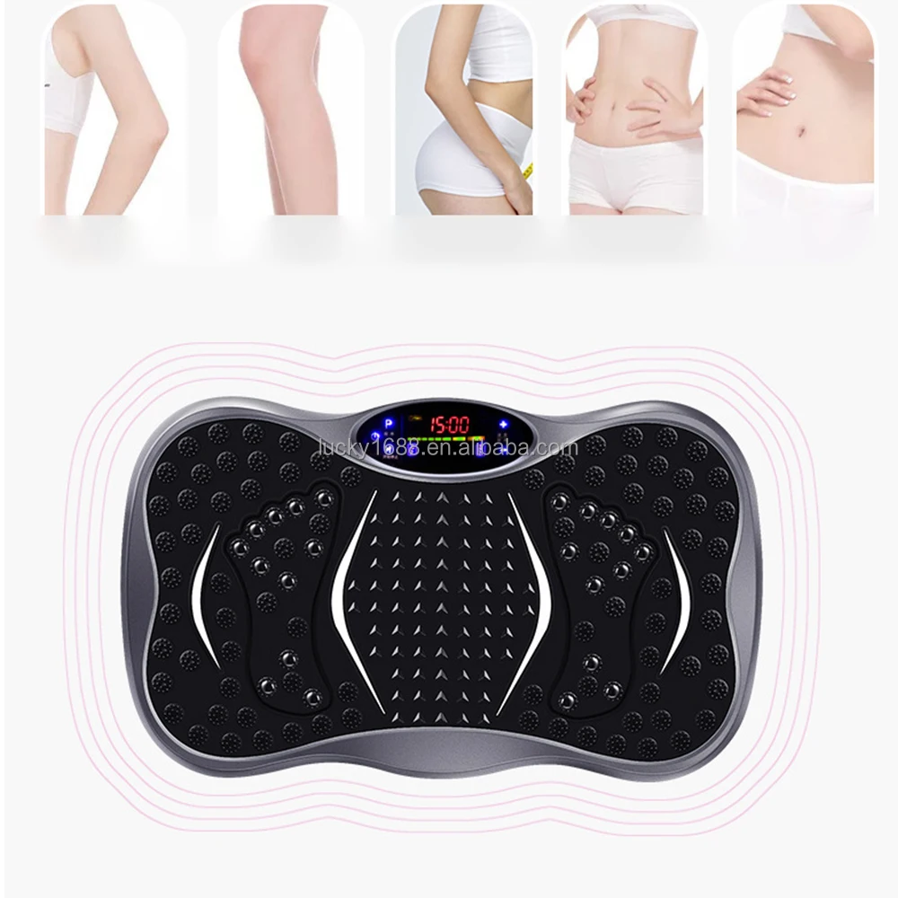 Hot selling whole body fitness massage platform vibration plate exercise machine