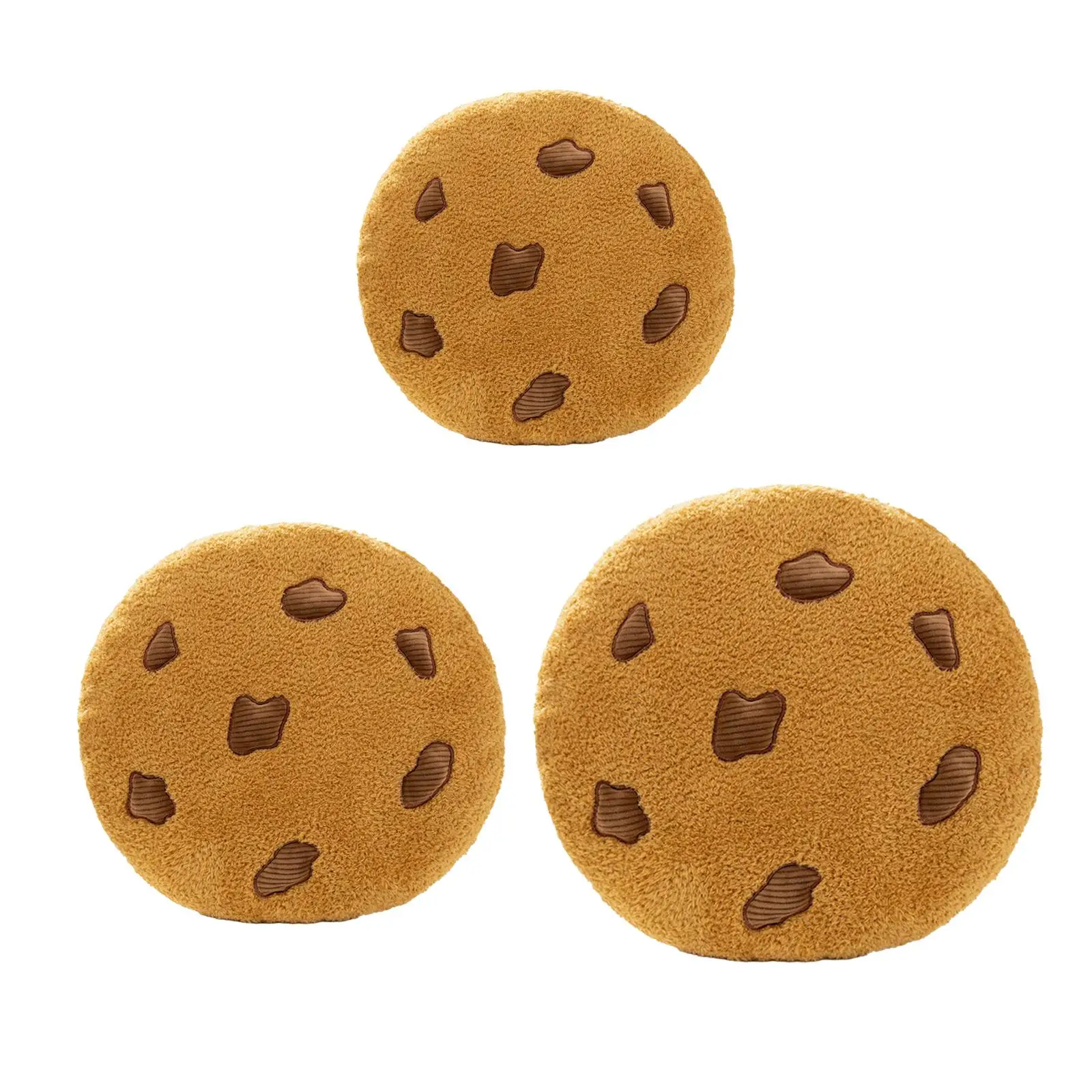 

Chocolate Cookie Pillow Sitting Pillow Tatami Floor Cushion Patio Cushion for Indoor Outdoor Dorm Restaurant Dining Chair Floor