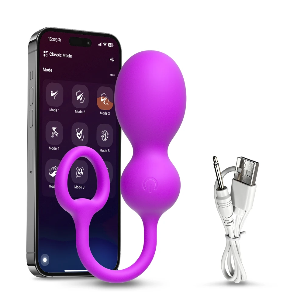 Bluetooth Vibrating Love Egg Vibrator APP Control Clitoris Stimulator G Spot Massager Kegel Ball Adults Sex Toys for Women