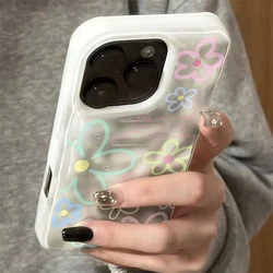 Spring Floral Shockproof Silicone Phone Case Cover - Soft, Durable & Stylish Design - iPhone 15 Plus (BA - T1058)