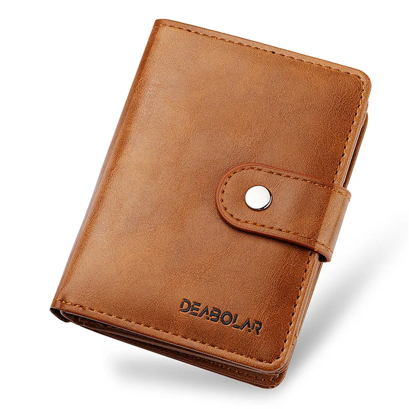 

Short Men Wallet Casual Male Purses Zipper Card Bag Hasp Coin Bag Small Passport Cover Men's Purse Carteira Masculina Billetera