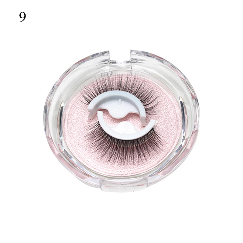 Korean Self-Adhesive Reusable Natural Eyelashes - Manga Blush Collection with Free Shipping