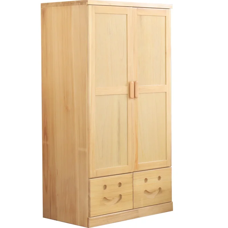 Shelves Storage Wardrobes Closet Kids White Girls Wardrobes Organizer Cute Bedroom Meuble De Rangement Room Furniture CY50CW