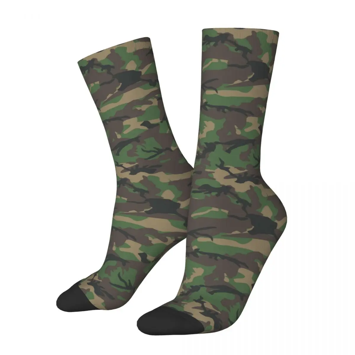 

Jungle Camouflage Socks Men Women Funny Happy Army Military Camo Socks Novelty Spring Summer Autumn Winter Socks Gifts