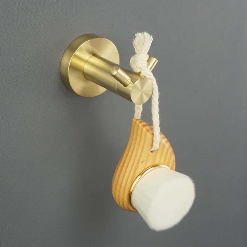 Brushed gold stainless steel towel rack towel bar holder toilet paper holder bathrobe hook hanger hardware kit toilet paper holder towel hook bathroom hardware set bathroom hardware accessories
