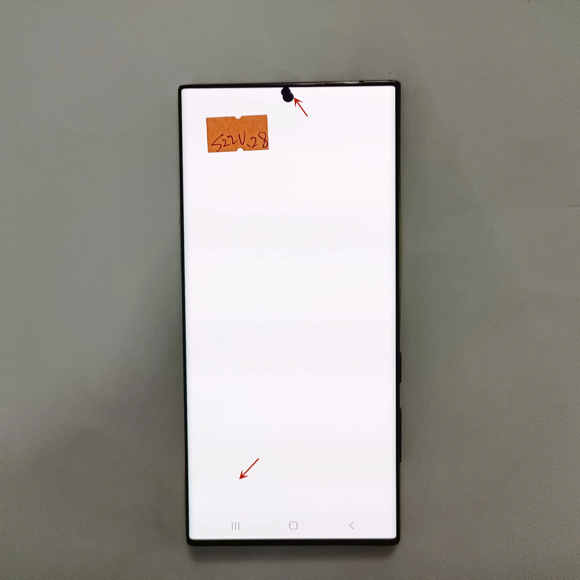 Originele 6.8 ''Frontale Display Voor Samsung S22 Ultra Lcd Touch ...
