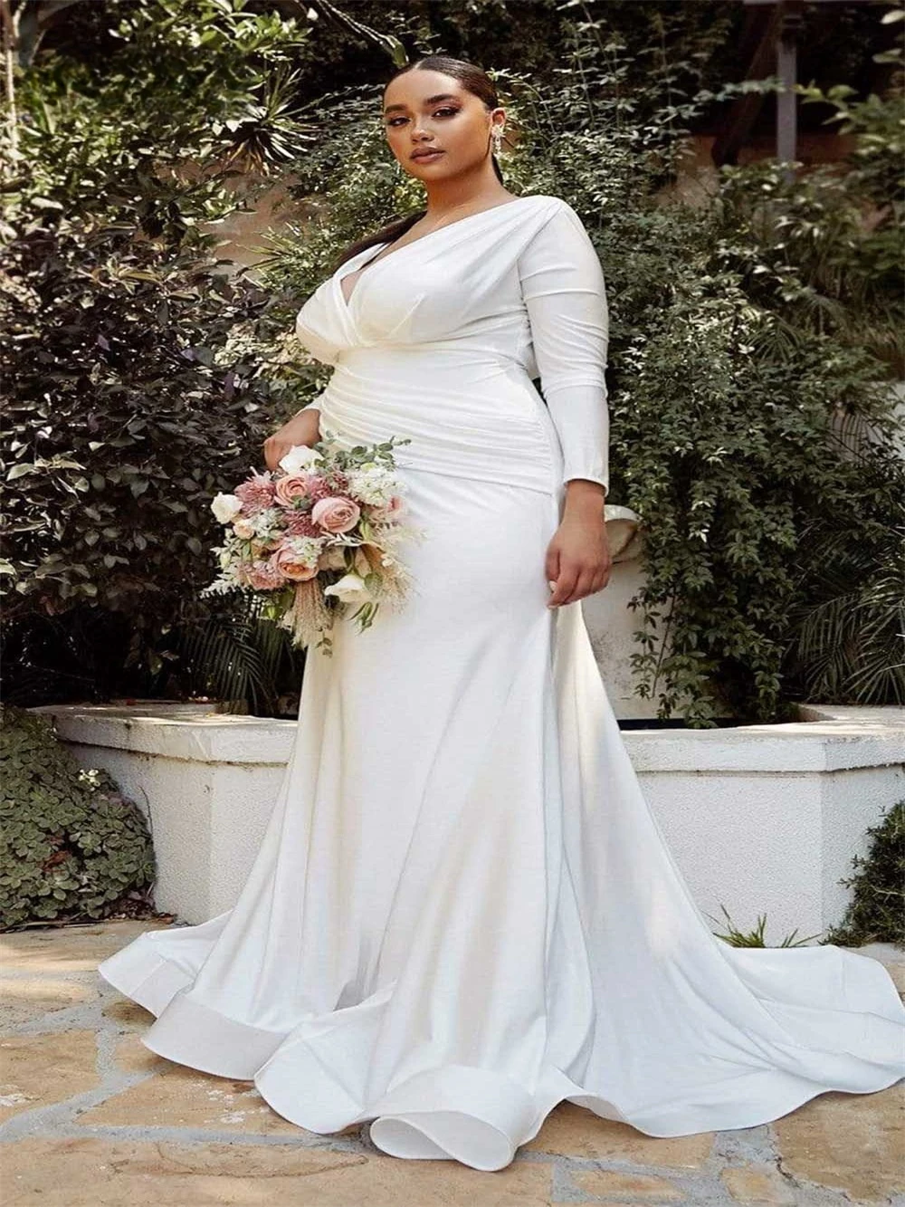 Рисунок 4 - Женское свадебное платье до пола