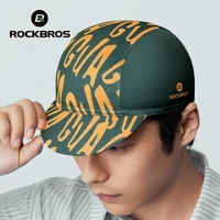 ROCKBROS Cycling Caps Sweat-absorbent Helmet Lining Sports Hat With Foldable Brim UltraLight Mesh Hats Unisex 2