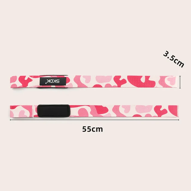2 PCS Resistance Band Gym Equipment Exercise Strap Pilates Fitness Dumbbell Pull Strap Anti-Slip Sports Weightlifting Belt 5