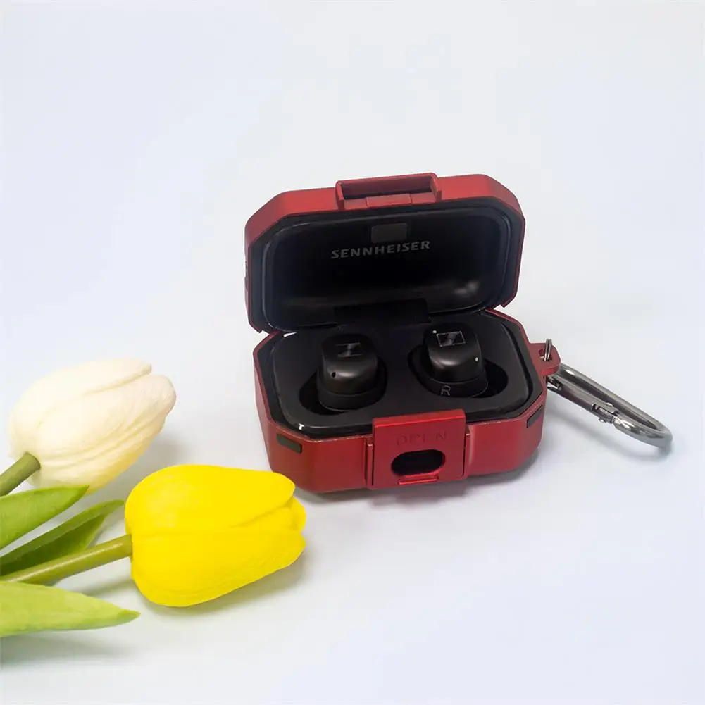 Per Sennheiser Custodia Per Cuffie Antiurto Cornice Antiscivolo Per Sennheiser Momentum True Wireless 3 Auricolari Accessori