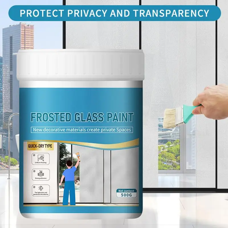 Privacy Frosted Glass Paint