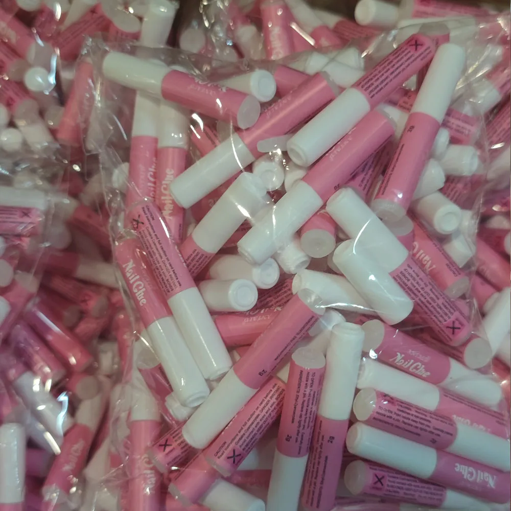 50/100pcs Mini Beauty Nail Glue False Art Decorate Tips Acrylic Glue Nail Accessories False Nail Extension Glue Sticky Gel 4