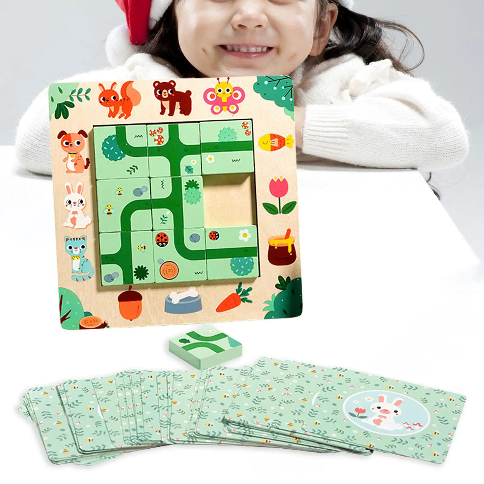 

Деревянные блочные головоломки, обучающие игры, мелкая моторика, деревянные головоломки, Монтессори для детей 2-4 лет, мальчиков и девочек