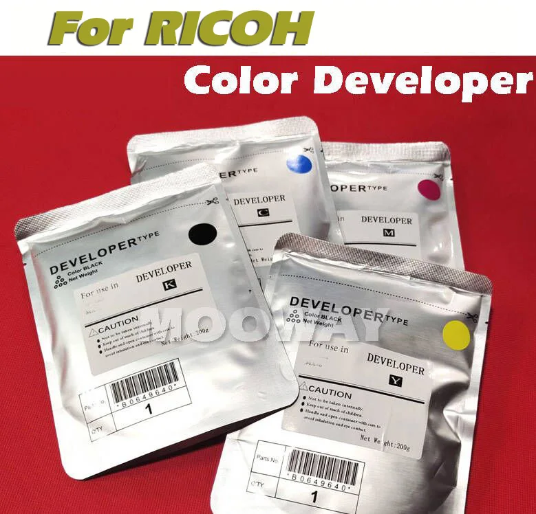 Совместимый порошок разработчика цветов для RICOH MP C2550 C2551 C2010 C2030 C2050 C2051 C2530 |