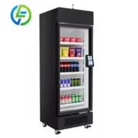 Distributeur automatique de snacks et de boissons en tôle, avec réfrigérateur intégré 2