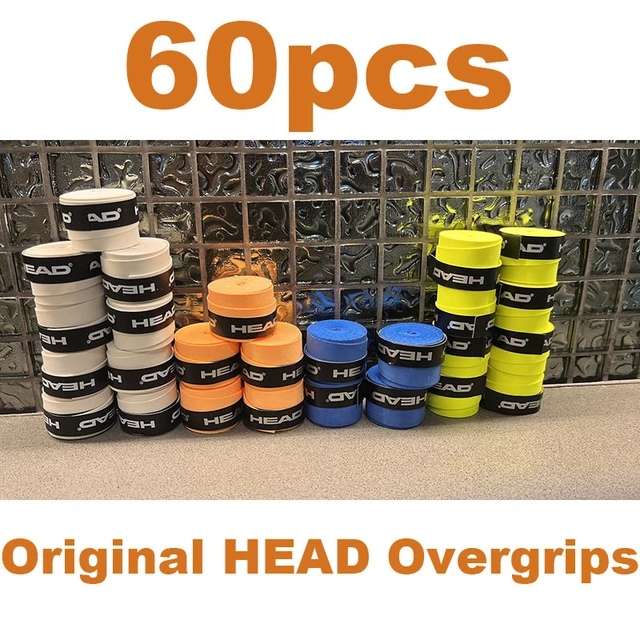 10pcs Original HEAD Tennis Overgrip Tennis Racket PU Tenis Sweatband  antivibrador Grip Padel Tenis Raquete Padel Tennis Grip 10