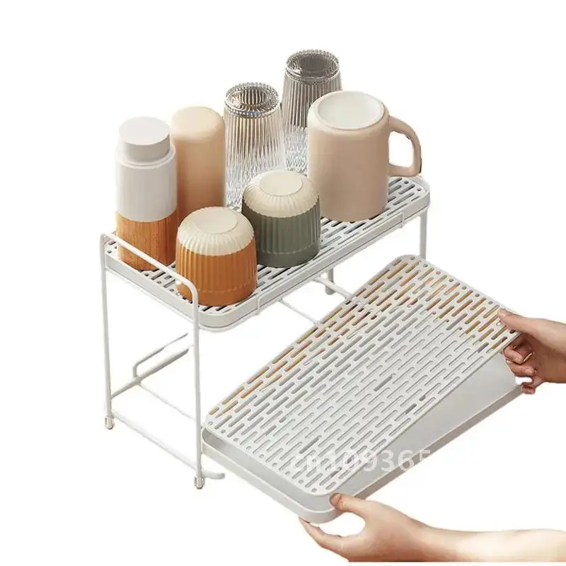 Coffee Grade Stand Cup Rack Storage Rack Multifunctional Storage Metal Cup Food Household Stand Rustproof