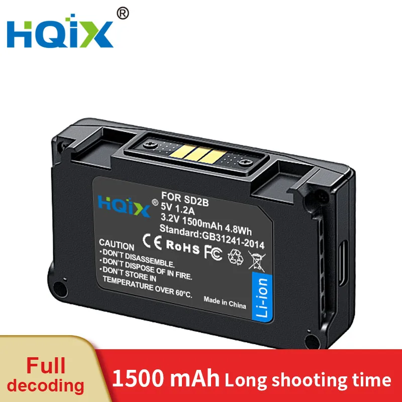 HQIX для sony UWP-D21 D22 D25 D26 D27 UTX-B40 P41D Camera SD2B Аккумулятор