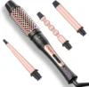 4 in 1 Curling Iron Equipped With Electric Hair Brushes Hot Air Comb Fast Heating Up Crimper Wand Curler Salon Curly Hair Iron 1
