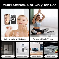 Magnetic Suction Cup Phone Mount for Magsafe 360° Adjustable Magnetic Car Phone Holder Pocket Size Foldable Car Mount - Image 6