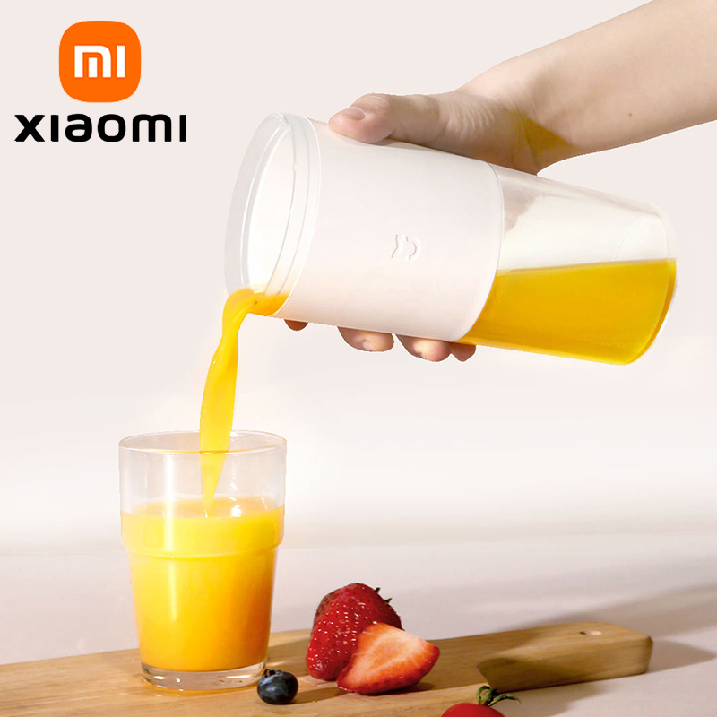  XIAOMI MIJIA Mini Portable Blender Electric Fruit Juicer Machine Orange Juicer Kitchen Food Processor Maker Juice Extractor Home 
