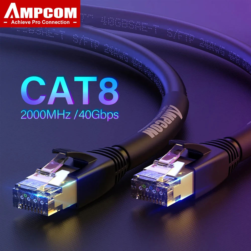 AMPCOM-S-FTP-CAT8-Ethernet-Cable-High-Speed-24AWG-Patch-Cable-40Gbps ...