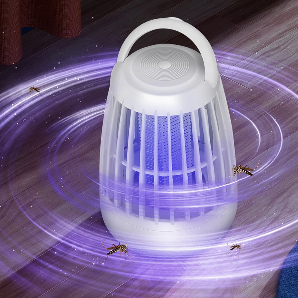 USB 충전식 야외 전기 모기 살충 장치, 가정용 주방 파티오 뒤뜰용 전기 모기 살충 장치